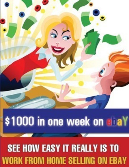 Product picture Earn $1000 in One Week on eBay Ebook or CD + Resell Rights 